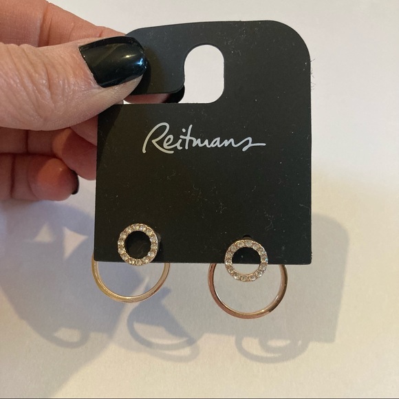 SOLD Set of 3 New Silver Earrings - Picture 5 of 5